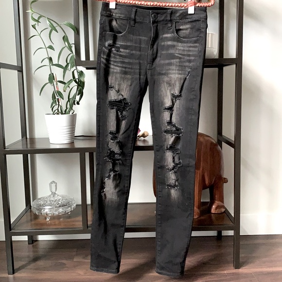 Ripped A&E Jeans